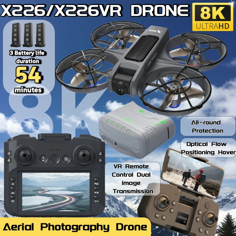 Mini Drones 4K professionnel télécommandé