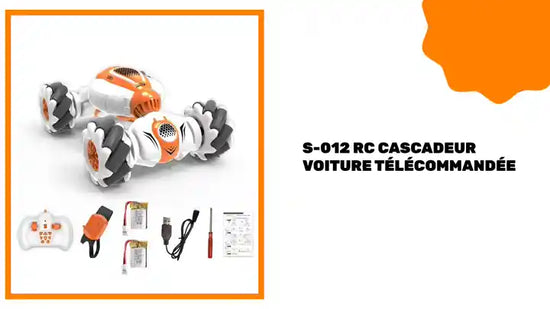 S-012 RC cascadeur voiture t&eacute;l&eacute;command&eacute;e by@Outfy
