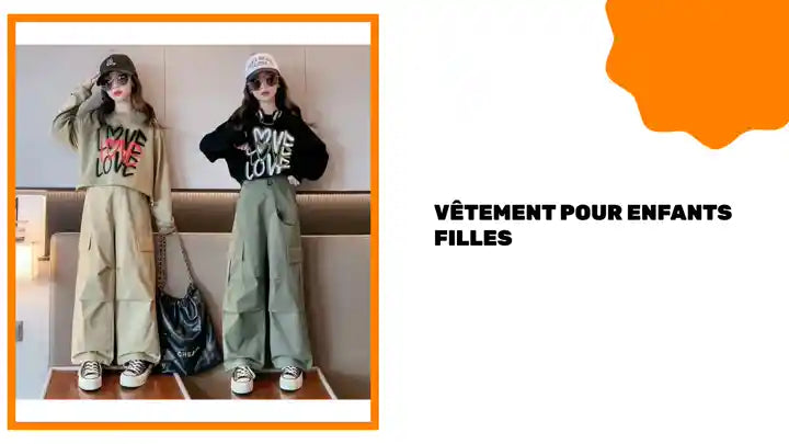 V&ecirc;tement pour enfants filles by@Outfy